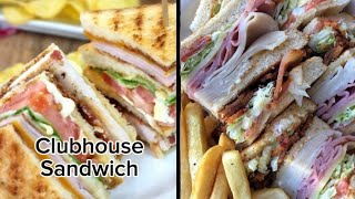 CLUBHOUSE SANDWICH RECIPE  HOW TO MAKE CLUBHOUSE SANDWICH  Panlasang Pinoy [upl. by Suriaj]