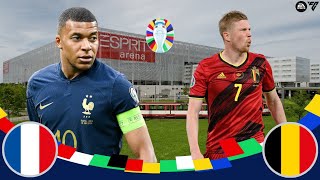 Francja VS Belgia EURO 2024 18 Finału I EA SPORTS FC 24 [upl. by Gearalt]