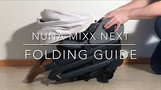 Nuna Mixx Next Folding Guide [upl. by Alesandrini]