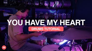 You Have My Heart  Winning Team  Planetshakers Official Drums Tutorial Video [upl. by Sherr]