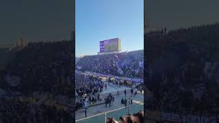 La reazione della Curva Fiesole al primo gol di Kean in FiorentinaHellas Verona [upl. by Ettenuj]