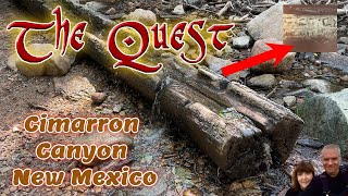 THE QUESTinto Cimarron Canyon in search of a logand the trip there and to Tucumcari NM [upl. by Bran]