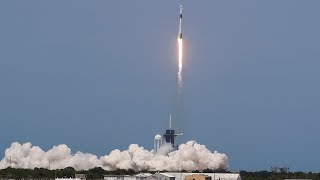 NASA SpaceX launch historic Falcon 9 flight [upl. by Tenneb971]