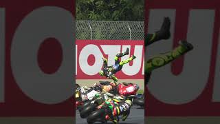 Rossi suddenly jumped off his motorbike [upl. by Adnahcal438]