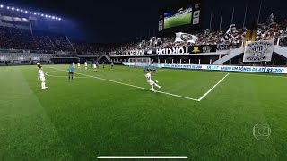 PES2021 Super Realismo Campeonato Brasileiro  Santos VS Gremio Otero Salvador [upl. by Piscatelli]