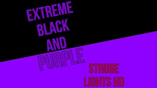 1 Hour Extreme Fast Purple Strobe Lights SEIZURE WARNING [upl. by Aniale]