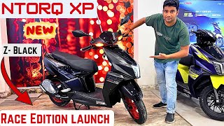 New Ntorq Xp 125 Z Black Race Edition Launch 🔥On Road Price 💰Features Detail  Ntorq 125 Z Black [upl. by Wernsman368]