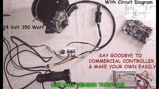 How to Make E Bike Motor Controller with Circuit Diagram [upl. by Ardeth]