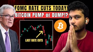 🚨 URGENT  FOMC TODAY BITCOIN VOLATILITY  WHAT WILL HAPPEN AFTER RATE CUTS  Crypto Market Update [upl. by Ardolino372]