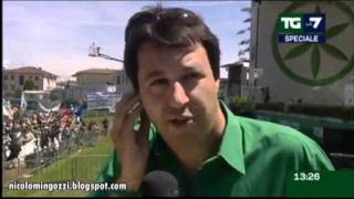 Matteo Salvini e il casus belli TgLa7 19062011 [upl. by Kcirddahc]