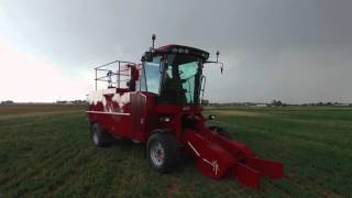 Marcrest  Self Propelled BaleBaron 6240SP  Small Bale Packaging [upl. by Colwin936]