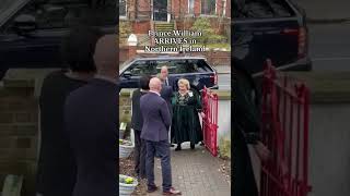 Prince William ARRIVES in Northern Ireland [upl. by Doraj281]