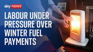 Lib Dems and Unite union call on Labour to scrap winter fuel policy [upl. by Fauman]