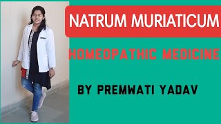 Homeopathy medicine Natrum MURIATICUM in Hindi by Premwati Yadav [upl. by Winston]