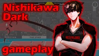 Dark Nishikawa gameplay Full gameplay The Spike Volleyball 3x3 [upl. by Chaim]