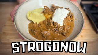 Przepis na Stroganow Beef Strogonoff [upl. by Cornelle]