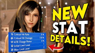 FF7 Rebirth NEW Stats amp Skill Tree Will Be INSANE [upl. by Ecinreb]