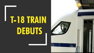 Indias first engineless T18 trains makes debut on tracks today [upl. by Sayette]