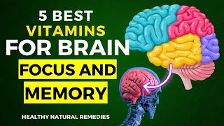 5 Best Vitamin Supplements For Brain Focus And Memory [upl. by Assennej]