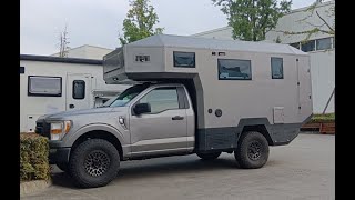 Walk Through Of Ford Based Truck Camper F150 By Njstar Factory Made [upl. by Debera]