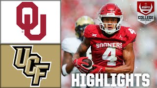 Oklahoma remains UNDEFEATED 😤  Oklahoma Sooners vs UCF Knights  Full Game Highlights [upl. by Zurc306]