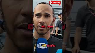 Anthoine Hubert Fatal crash and Lewis Hamilton reaction f1 f1crash carcrashes shorts [upl. by Anoiek]