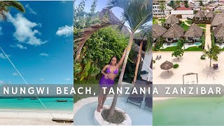 ZANZIBAR VLOG  BIRTHDAY TRIP NUNGWI BEACH [upl. by Boggers972]