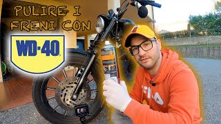 Come PULIRE i FRENI con il WD40 [upl. by Shoshanna]