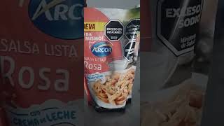 salsa rosa de arcormuy rica para las pastasargentinasalsasargentine food food [upl. by Aigil767]