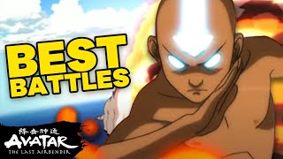 Top 10 ATLA Fight Scenes 💥  Avatar The Last Airbender [upl. by Maunsell876]