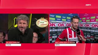 Van Bommel lovend over de Jong Hoort bij de top 3 van Europa  NAC Breda 03 PSV  nacpsv [upl. by Cathrin]