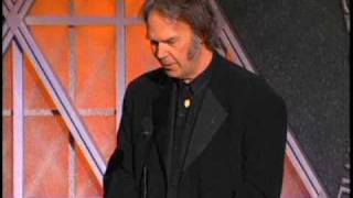 Neil Young Inducts Paul McCartney into the Rock amp Roll Hall of Fame  1999 Induction [upl. by Kelcie]