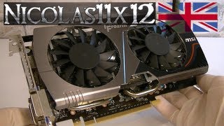 MSI NVIDIA GeForce GTX 660 Twin Frozr III 2GB GDDR5 Graphics Card Review [upl. by Dulsea814]