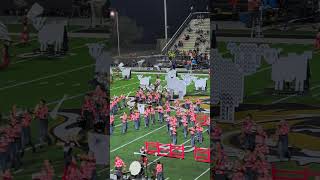 INCREDIBLE halftime Preformance Bentonville High School marchingband 🎺🎷🪈🥁📯👯‍♂️🏈 halftime [upl. by Cori]