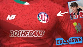 JERSEY de TOLUCA para la LIGA MX 20242025 [upl. by Levan]