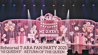 Fan Meeting Rehearsal TARA FAN PARTY 2021 quotHI QUEENSquot  RETURN OF THE QUEEN 211121 [upl. by Jacobo]