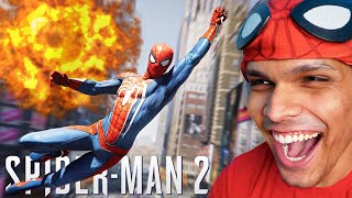 INDIAN SPIDERMAN SAVES THE CITY Part 1  SpiderMan 2 PS5 [upl. by Gaeta]