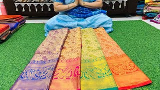 dharmavaram pattu sarees deepavali special sarees in chirala wholesale sarees [upl. by Ahtaela]