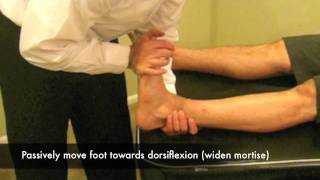 Dorsiflexion Maneuver Test CR [upl. by Natica]