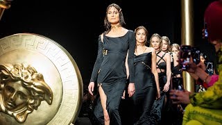 Versace Womens FallWinter 2019  Fashion Show [upl. by Cypro180]