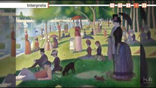 Una domenica pomeriggio allisola della Grande Jatte  George Seurat [upl. by Canning]