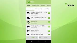 DATAflor TIME App  Tipps amp Tricks beim Import [upl. by Haianeb250]