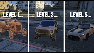 Upgrading My Vehicle Every Time I Escape GTA RP [upl. by Florin]