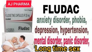 Fludac 20 mg capsulesFluoxetine 20 mg capsules uses in Hindi AJ PHARMA ❤️💓 [upl. by Quartus]