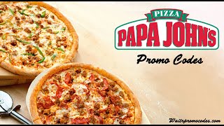 papa johns promo codes 50 off entire meal [upl. by Byrle]