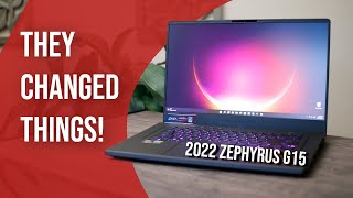 2022 Asus Zephyrus G15 Review  More Different Than It Looks [upl. by Clayberg]