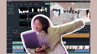 how i edit my videos on Windows aesthetic intro fonts animation app recommendation [upl. by Forbes]