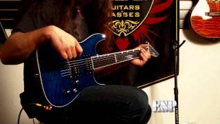 ESP Guitars Rob Caggiano demos the ESP Horizon NTII [upl. by Celisse]