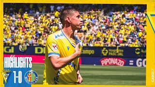 RESUMEN DEL CÁDIZ 10 GETAFE DE LALIGA EA SPORTS  Cádiz Club de Fútbol [upl. by Adiehsar550]