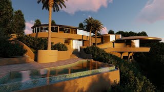 REAL TONY STARK IRON MAN 3 HOUSE MANSION MALIBU  Matheus Maciel Architecture amp Design [upl. by Claudell855]